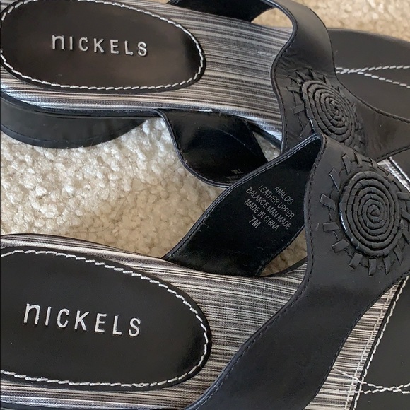 Nickels Shoes New Nickels Analog Thong Sandals Poshmark